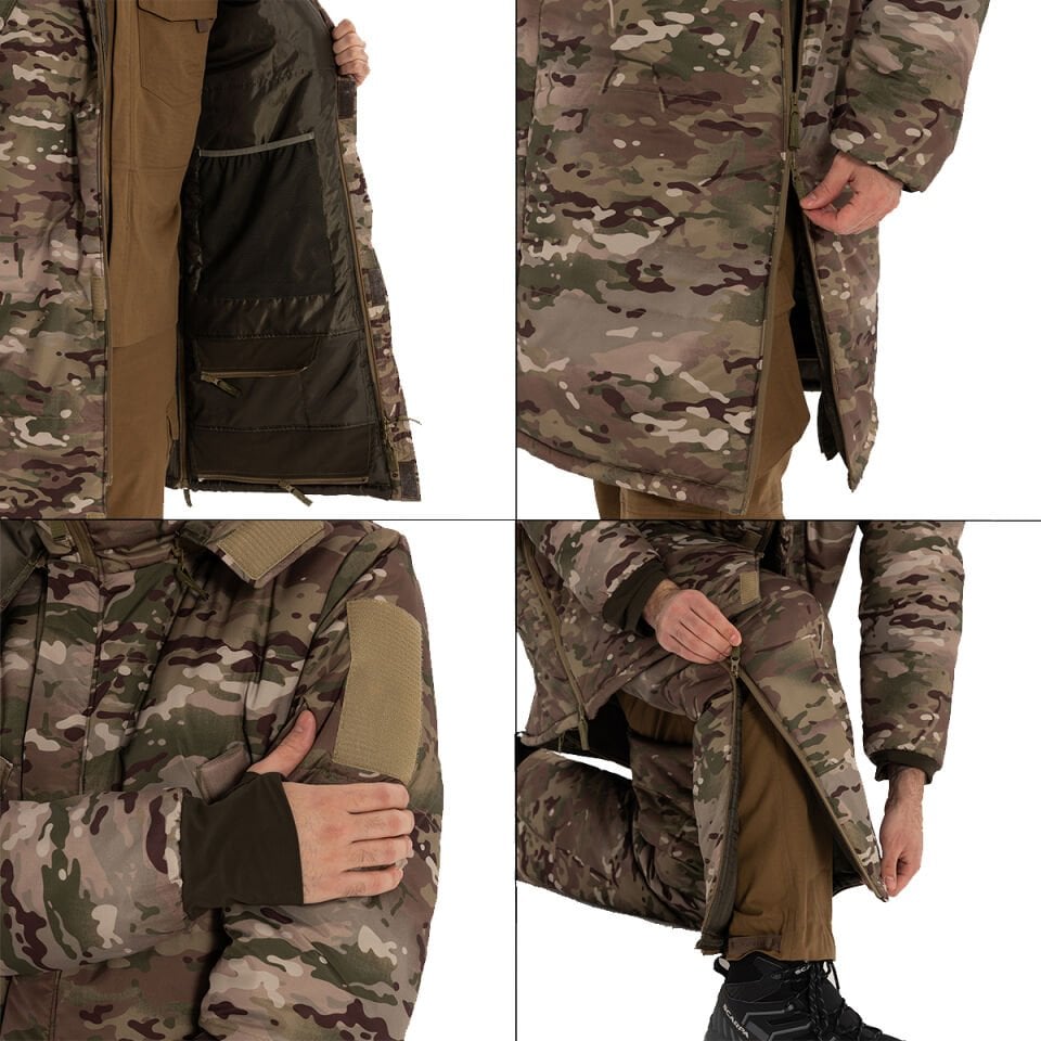 Convertible Multicam Parka